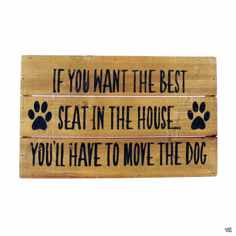 Wood Dog Sign|13″ Wide [v::tx]