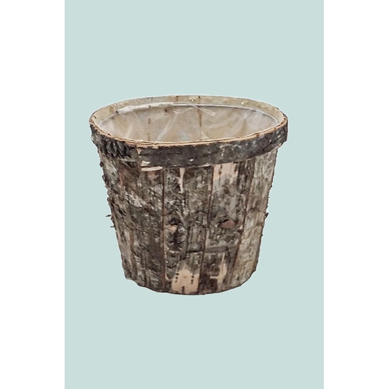 Birch Bark 20cm Planter – Fits Medium Plants