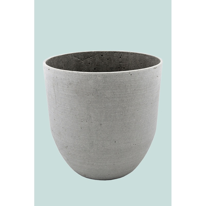 Cement Shell – Fibrecrete Egg Cover Pot – Fits 25cm Large Plants