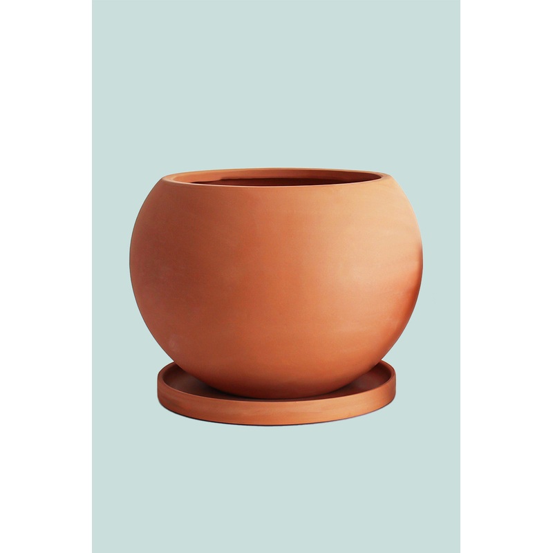 Esfera Terracotta Globe 20cm Pot – Fits Medium Plants