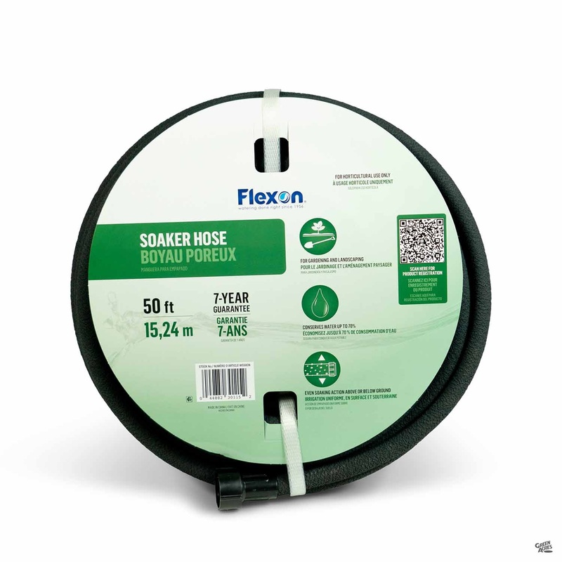 Flexon Soaker Hose|1/2″ x 50’|1/2″ x 50′ [v::tx]