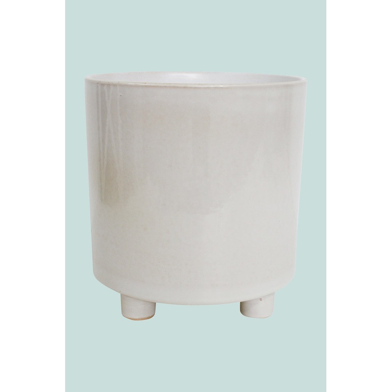 Gloss Cylinder Planter – Fits Medium Plants