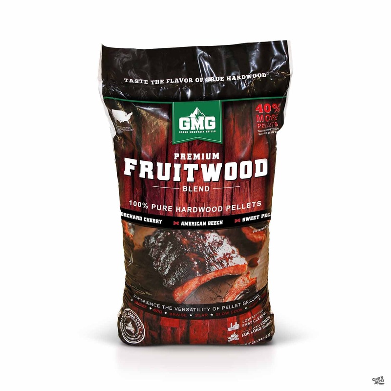 GMG Premium Fruitwood Hardwood Pellets 28 lb