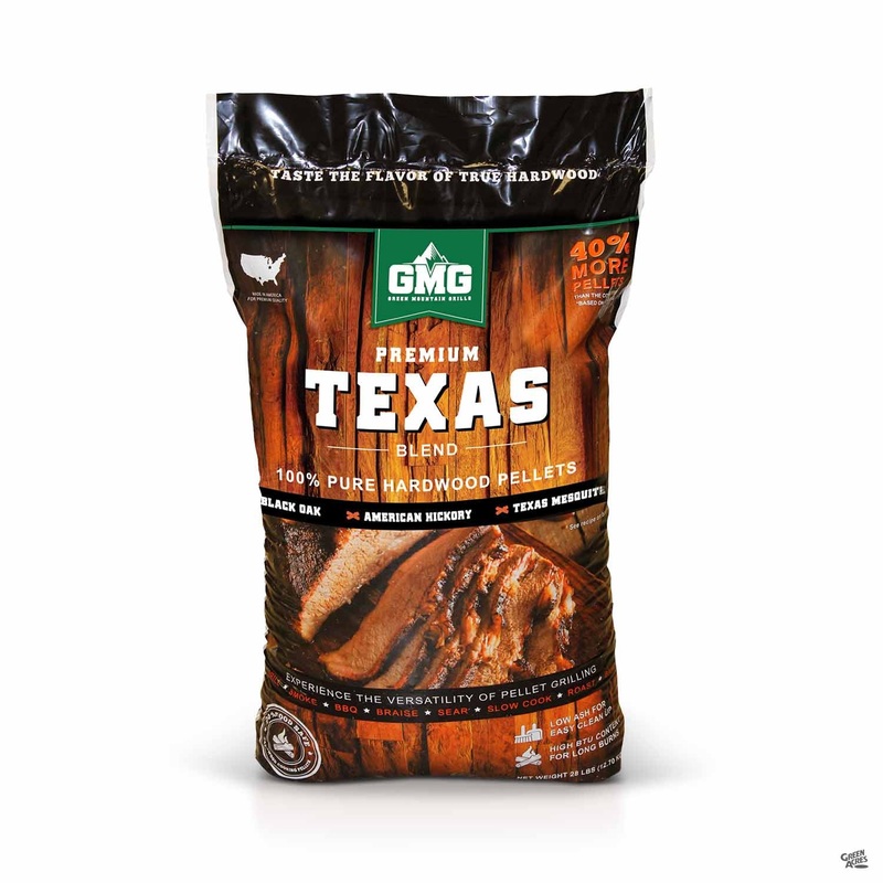 GMG Premium Texas Hardwood Pellets 28 lb