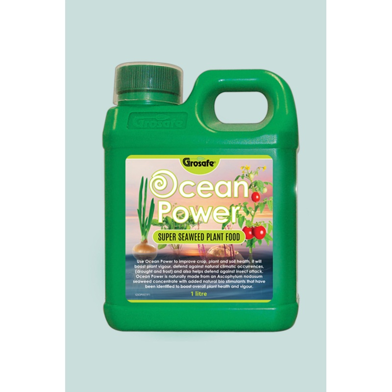 Grosafe Ocean Power – Seaweed Plant Food – 1 Litre