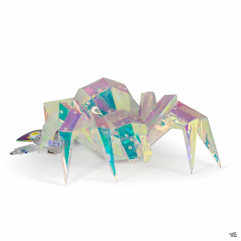 Lighted Holographic Spider|Spider|Spider [v::tx]
