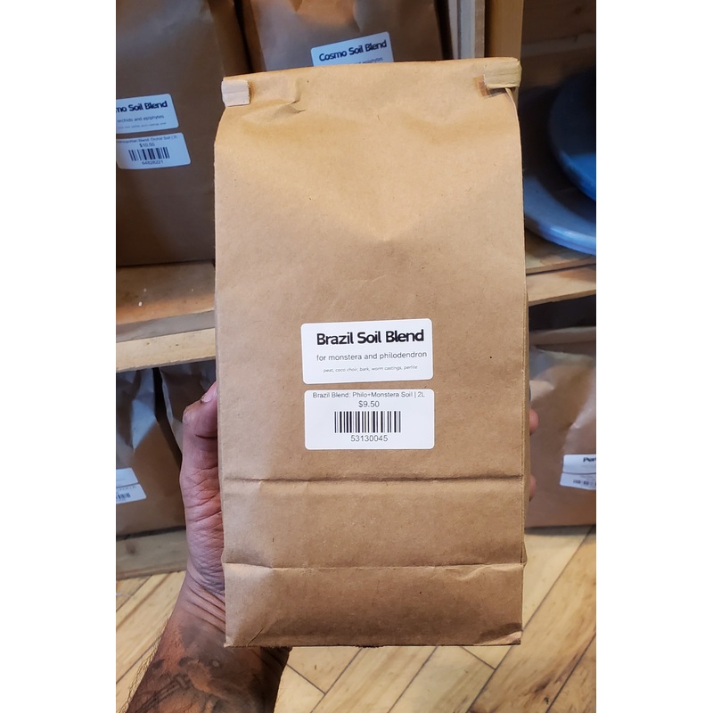 Brazil Blend: Philo+Monstera Soil | 2L