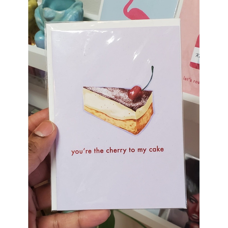 Cherry Cake Card