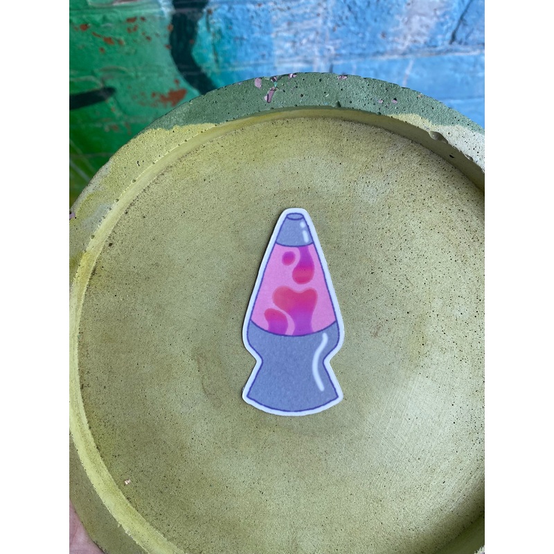 Lava lamp stickers