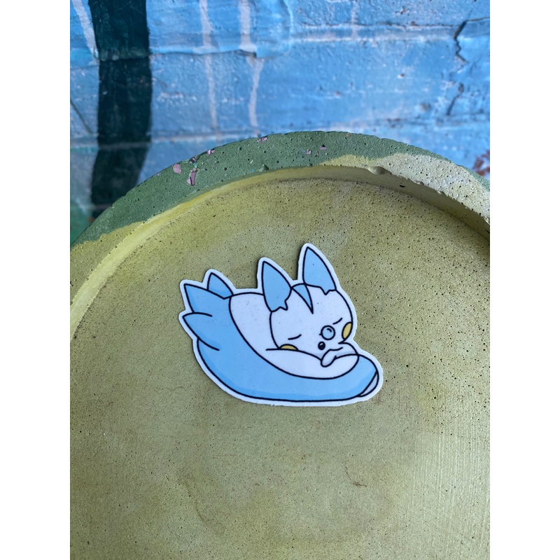 Sleepy pachirisu sticker