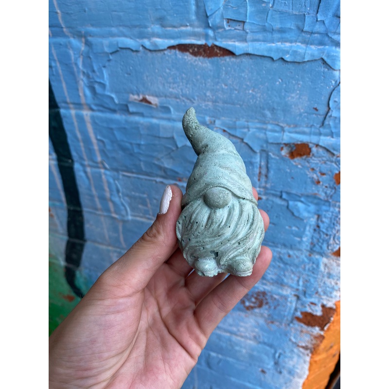 Concrete Gnome|White Peach|green|Pink and Teal|teal