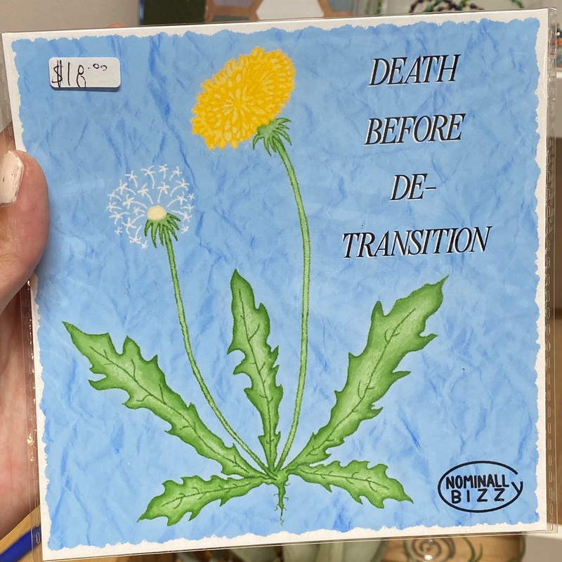 Death Before De-Transition 6×6 Art Print