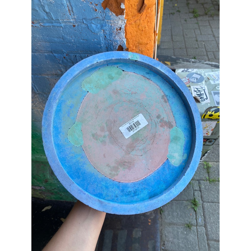 X-tra Large Drainage Tray Blue/Peach/Green
