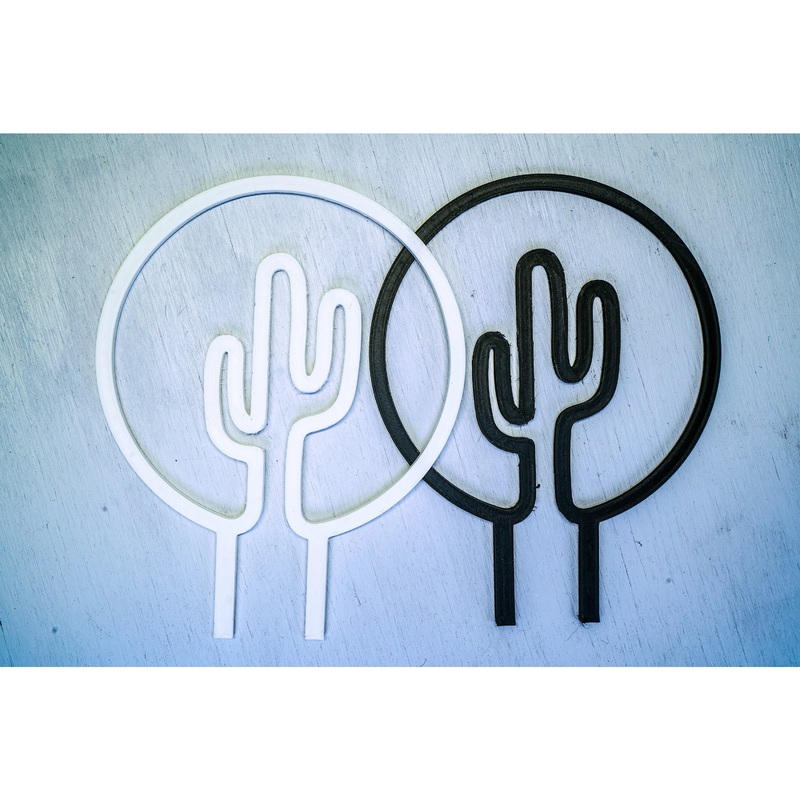 Cactus Plant Trellis|Mustard|Black