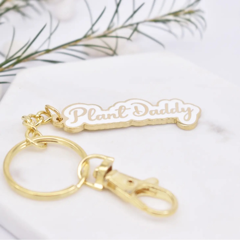 Plant Daddy Keychain