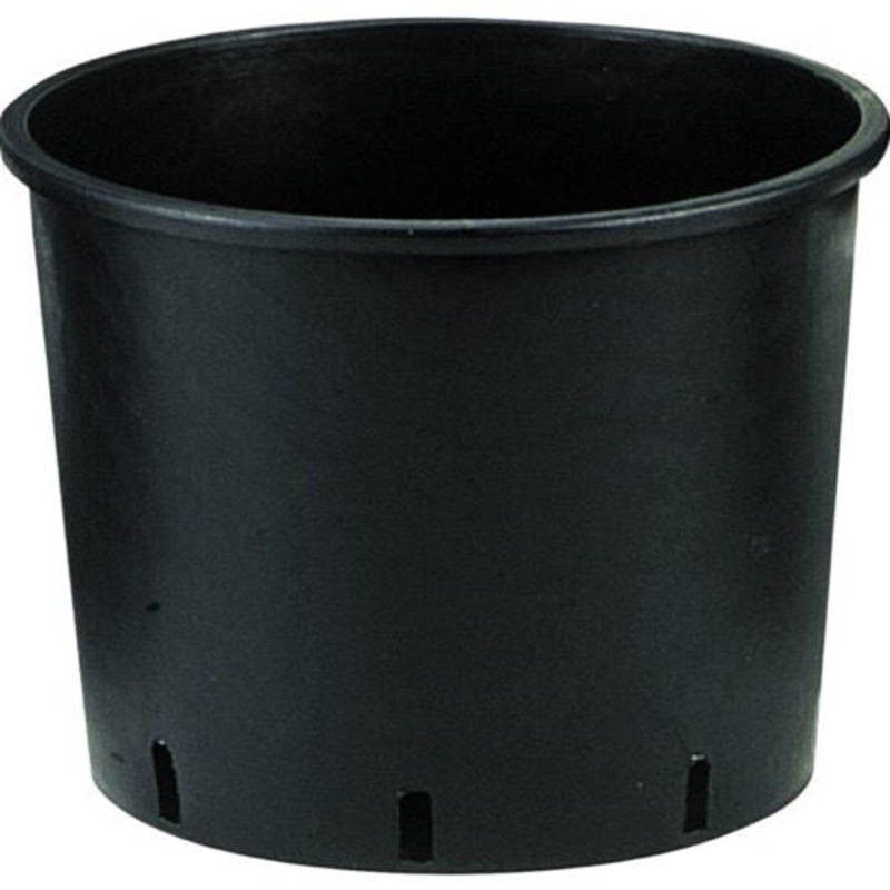 Serie Bassa Heavy Duty Nursery Pot – Black