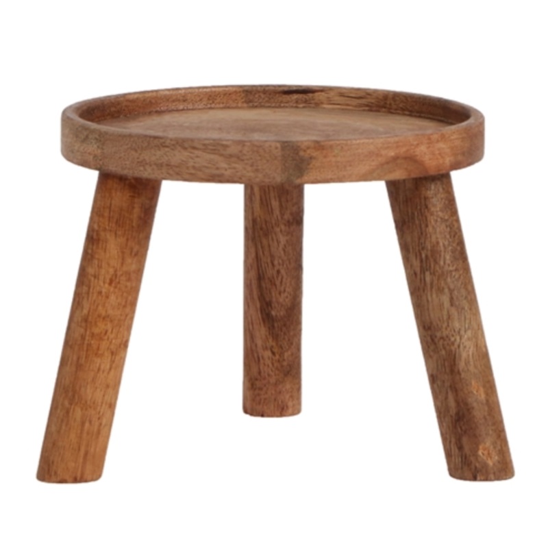 Wooden plant stand