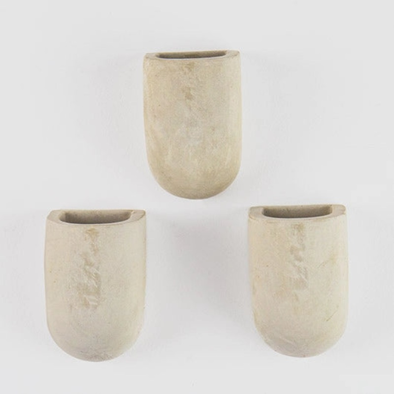 Concrete Magnetic Planters