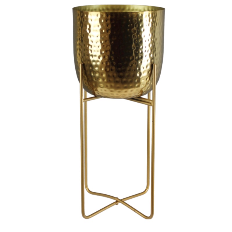Hammered Planter on Legs