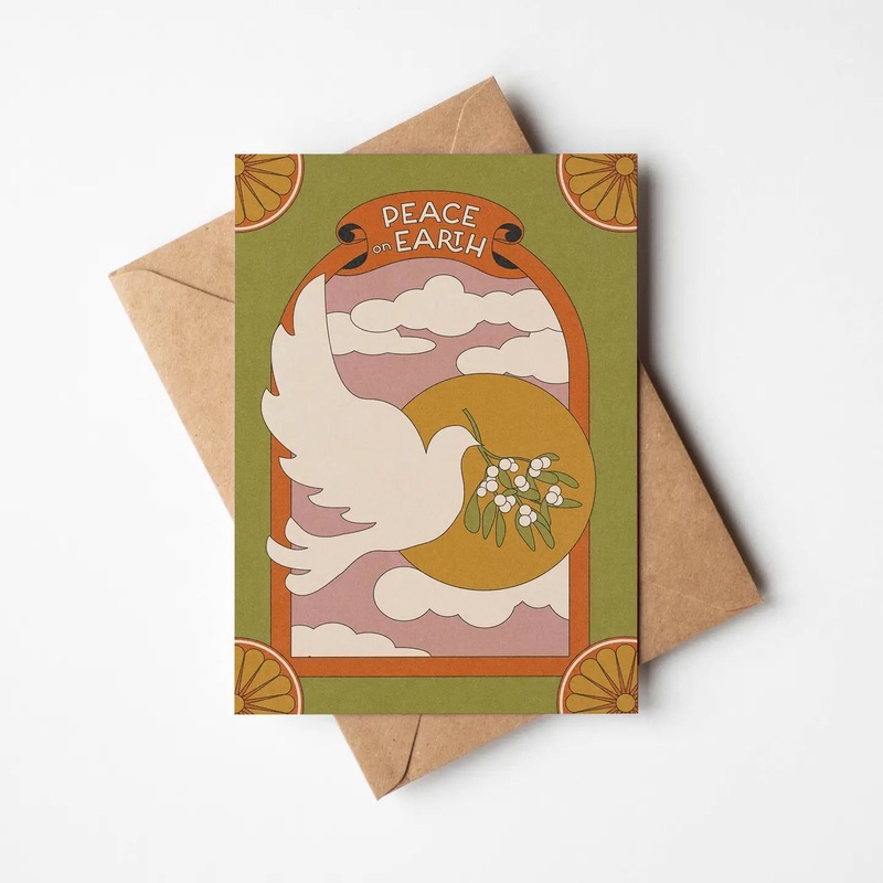 Peace On Earth – Dove Christmas Card