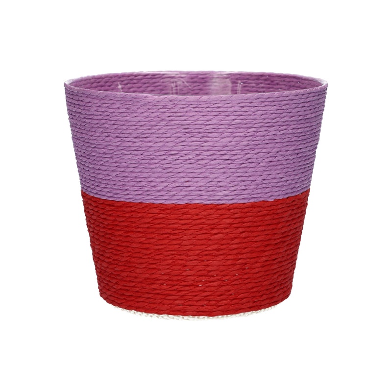 Riley Basket lilac/red|19cm x h16cm