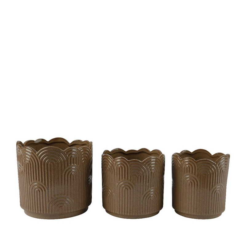 stoneware pot|Large|Medium|Small