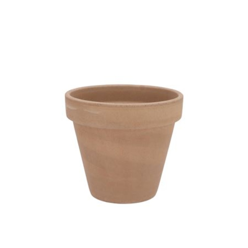 Terracotta Choco Pot Grey|D17xh15cm|D19xh17cm|D23xh21cm|D25xh23cm