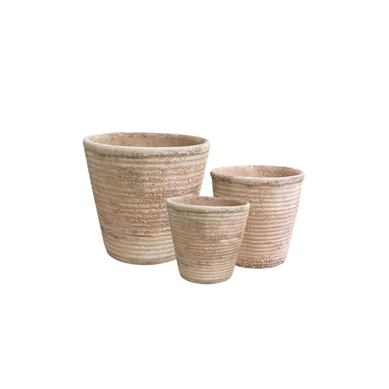 Terracotta Pot Barbara|Large|Medium|Small