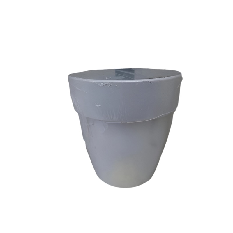 Cloud Gloss White Pot