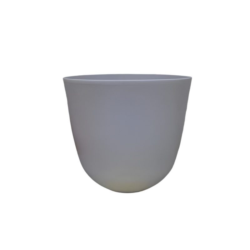 Dove White Ceramic Pot