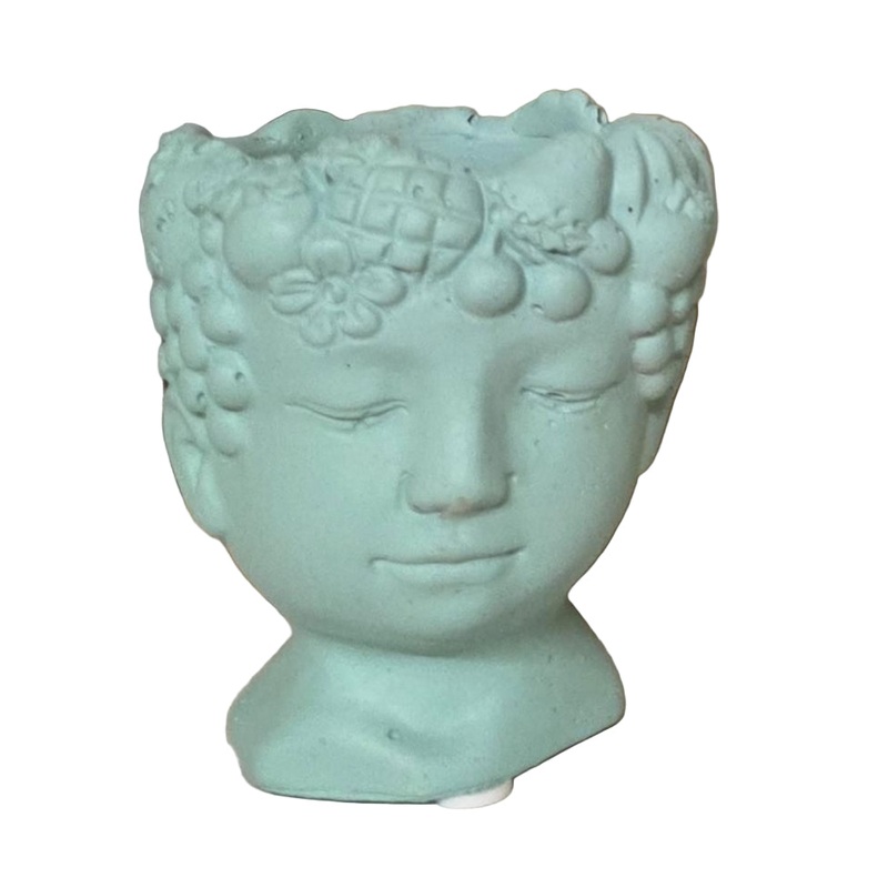 Mini Head Planter Pot  6cm (Colour Variants)