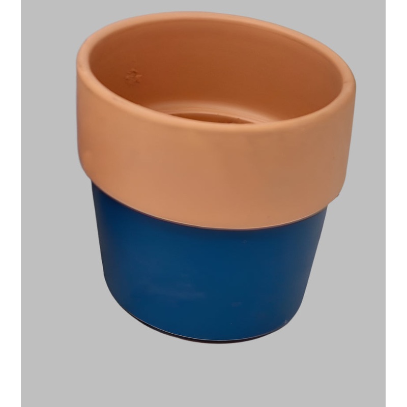 Terra two tone mini plant pot