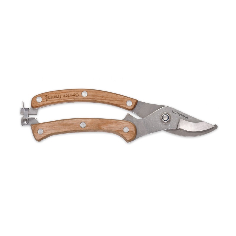 Wooden Round Head Pruner