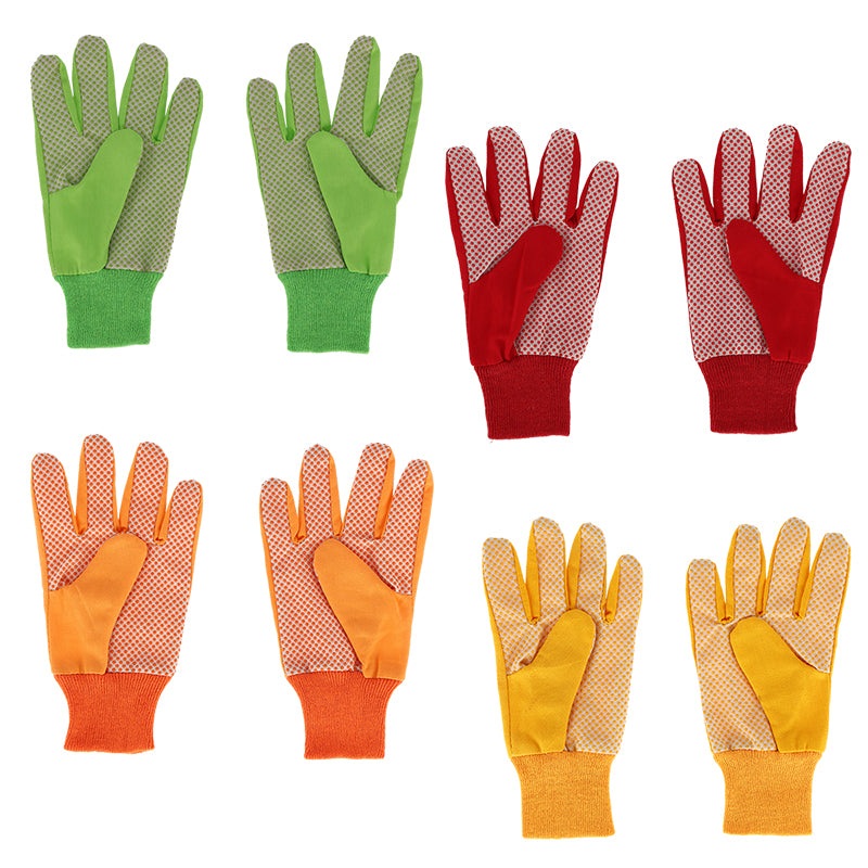 Colourful Gardening Gloves|Red|Orange|Yellow|Green