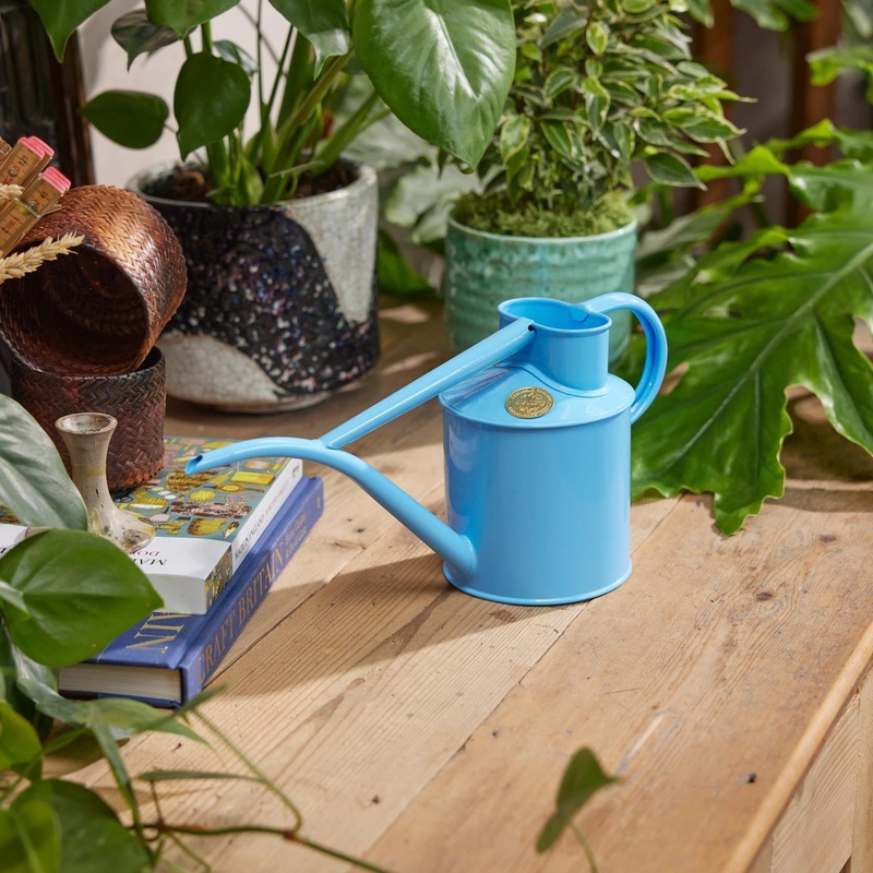 Haws Fazeley Flow Sky Blue Watering Can – Two Pint