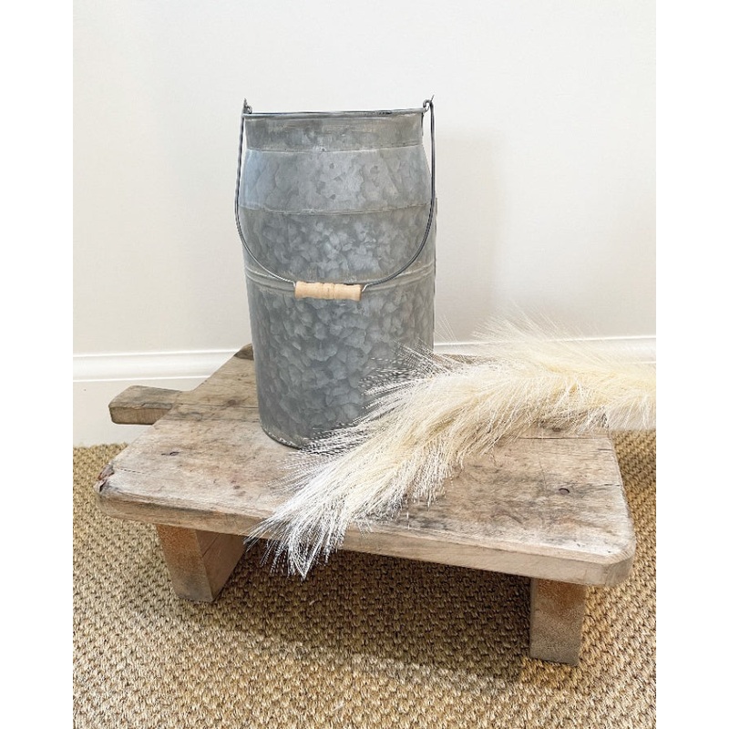 Metal Zinc Churn 32cm