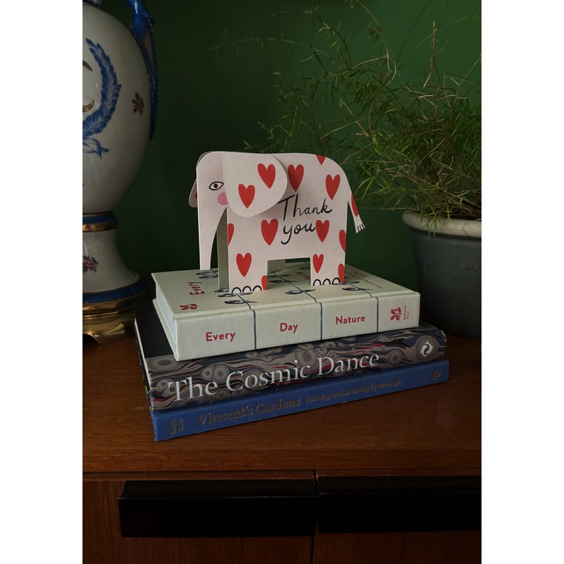Thank You Elephant Standing Luxury Eco Card