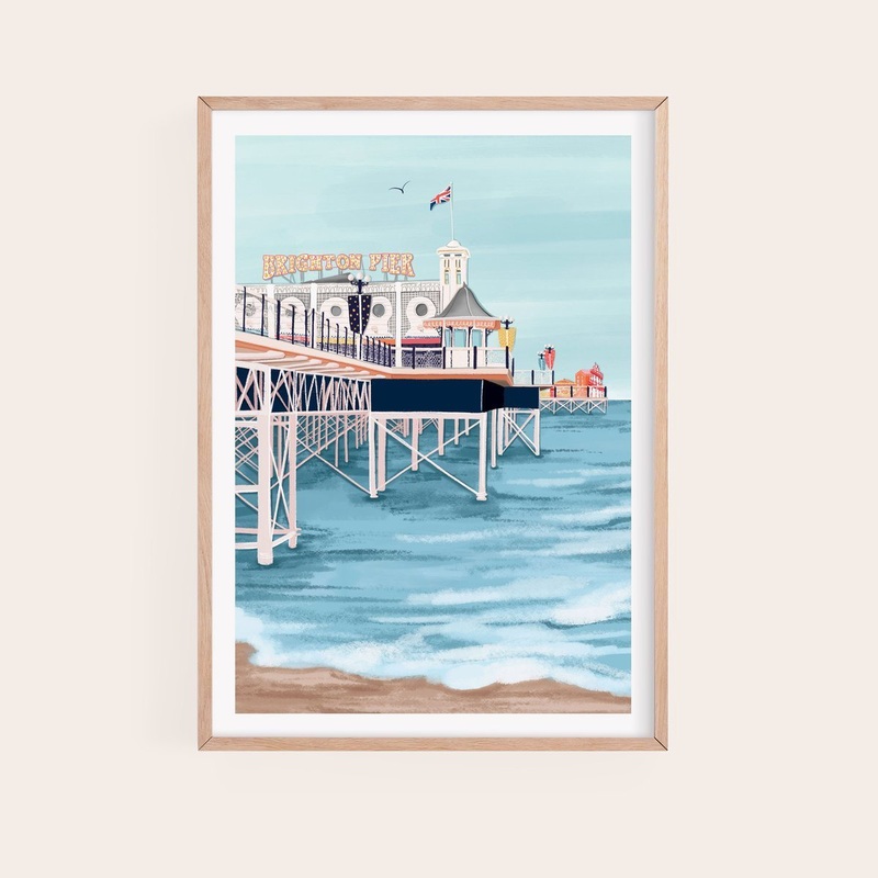 Brighton Print|A3