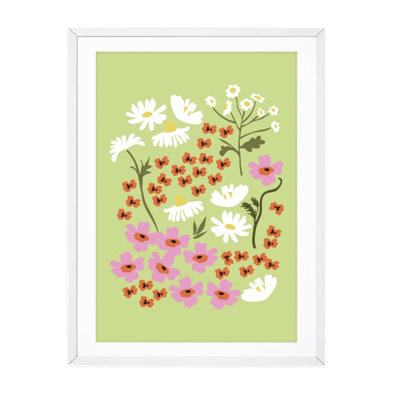 Green Meadow A4 Print