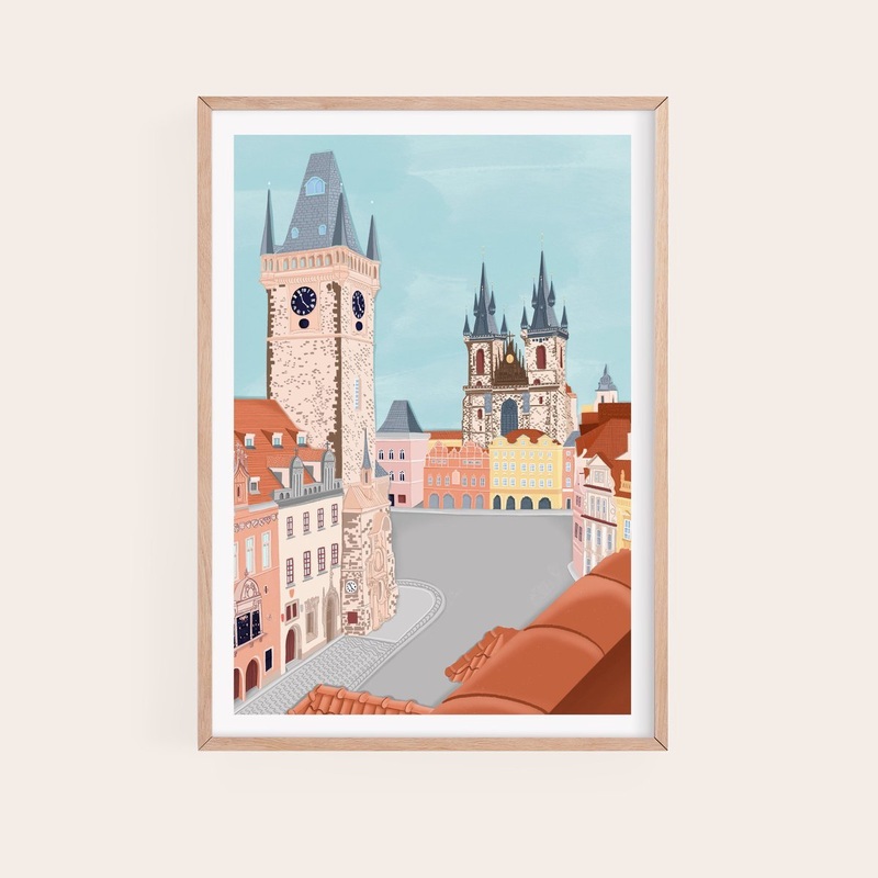 Prague Print|A3