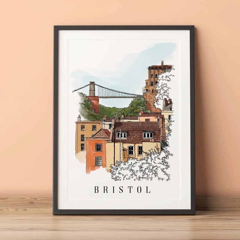 Bristol Art Print|A3