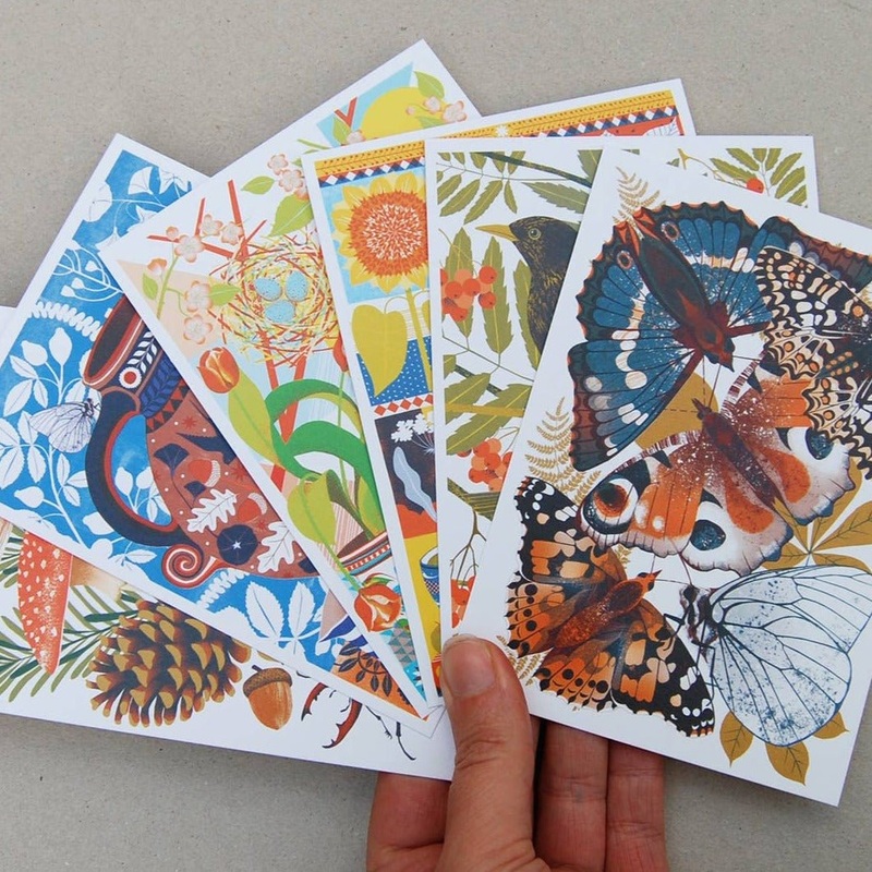 British Wildlife – Postcard Pack
