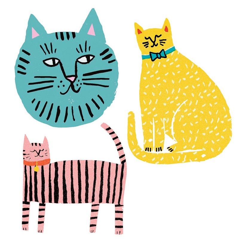 Cats Vinyl Sticker Pack
