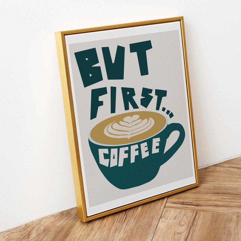 Coffee Art Print|A4