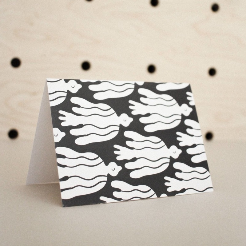 ‘Flock’ Greetings Card