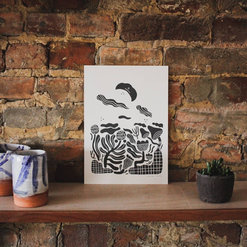 ‘Nighttime Garden’ Print