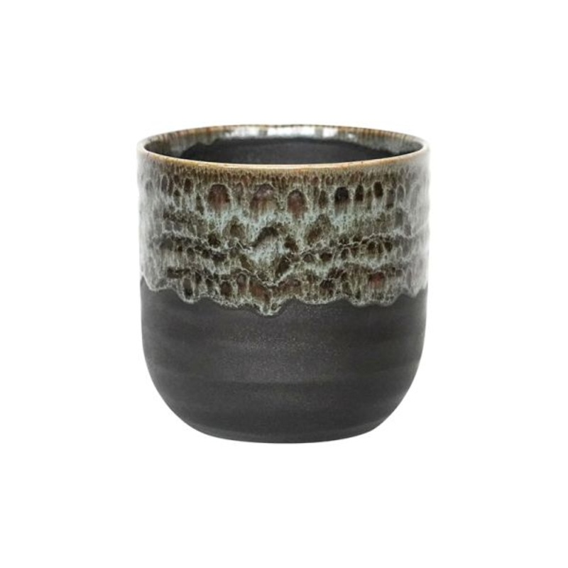 Olivine Reactive Glaze Planter