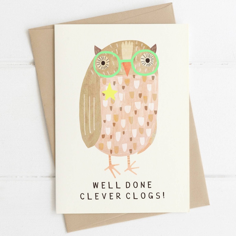 Congratulations Owl Greetings Card