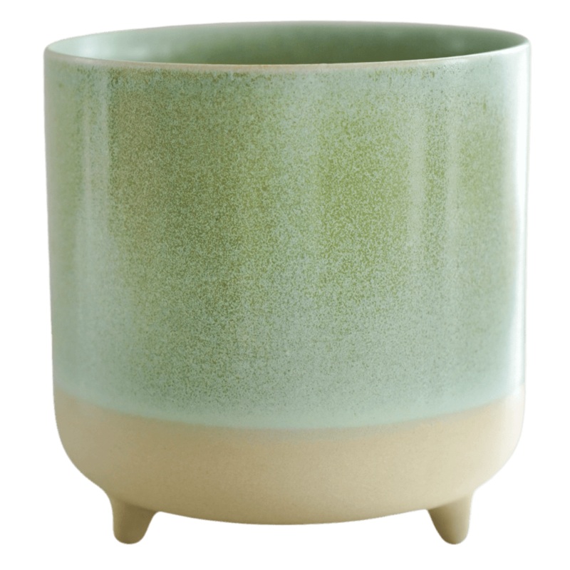Jolie Mint Matte Reactive 3 Leg Planter
