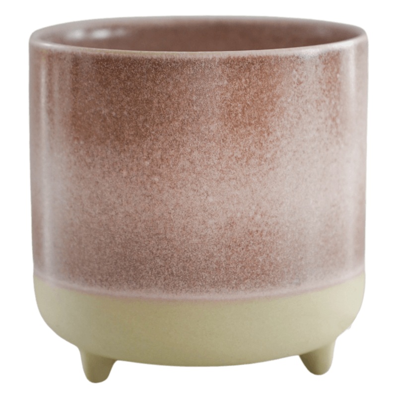 Jolie Rose Matte Reactive 3 Leg Planter